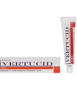 Vertucid Gel tuýp 15g trị mụn trứng cá, mụn viêm, mụn mủ, tiêu nhân mụn hàng nhập khẩu