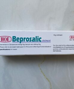 Thuốc Beprosalic 15g bôi vảy nến da khô, tróc vảy da, viêm da cơ địa hàng nhập khẩu chính hãng