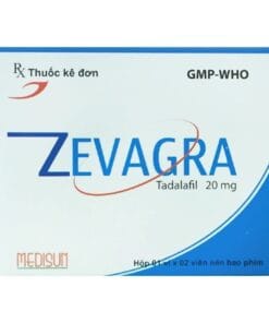 Thuốc ZEVAGRA (Tadalafil 20mg) MEDISUN điều trị rối loạn cương dương, xuất tinh sớm