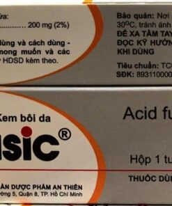 Kem bôi da AFusic (Acid fusidic 2%) tuýp 15g An Thiên điều trị mụn viêm, viêm nang lông, chốc lở da