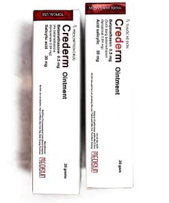 Kem bôi CREDERM OINTMENT Cream tuýp 30g điều trị viêm da cơ địa, vảy nến, ezema, chàm, ngứa 1 crederm