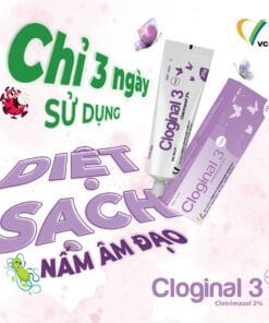 CLOGINAL 3 (Clotrimazol 2%) điều trị nhiễm nấm âm đạo 4 IMG 1924