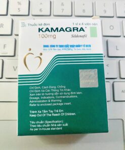 KAMAGRA 100 (Sildenafil 100mg) H/4v điều trị rối loại cương dương ở nam giới
