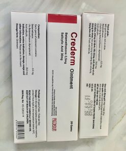 Kem bôi CREDERM OINTMENT Cream tuýp 30g điều trị viêm da cơ địa, vảy nến, ezema, chàm, ngứa