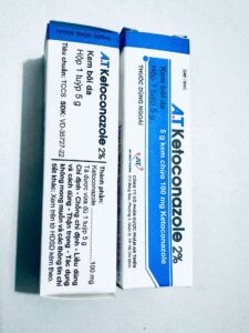Kem bôi nấm da AT Ketoconazole 2% An Thiên điều trị nấm da, lang ben, hắc lào 6 a.t ketoconazole 2 giá bao nhiêu? mua ở đâu? |thuoctotgiasi.com