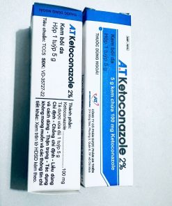 Kem bôi nấm da AT Ketoconazole 2% An Thiên điều trị nấm da, lang ben, hắc lào 2 a.t ketoconazole 2