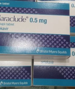Thuốc Baraclude 0.5mg (Entecavir 0.5 mg) Bristol điều trị viêm gan B mạn tính, xơ gan (3 vỉ x 10 viên)