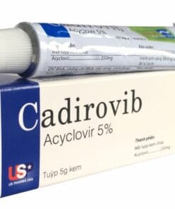 Cadirovib cream 5g (Acyclovir 5%) điều trị nhiễm virus Herpes môi, sinh dục 1 cadirovib cream 5g acyclovir 5 dieu tri nhiem virus herpes moi sinh duc 2027