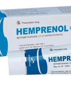 Hemprenol Cream 20g (Betamethason) HADIPHAR điều trị ngứa, vảy nến, chàm, viêm da tiếp xúc 1 hemprenol cream 20g betamethason hadiphar dieu tri ngua vay nen cham viem da tiep xuc 1886 1