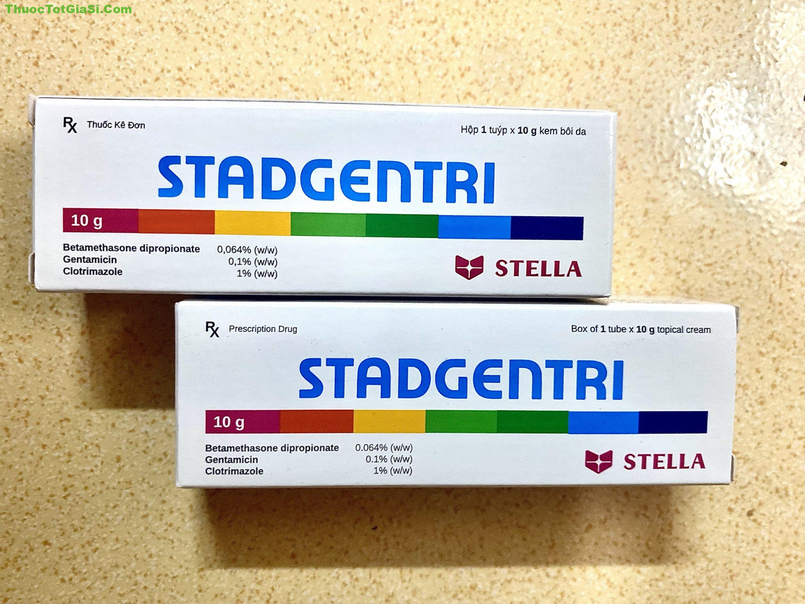 Stadgentri Cream 10g Stella điều trị các bệnh về da, chàm Stadgentri Cream 10g Stella điều trị các bệnh về da, chàm