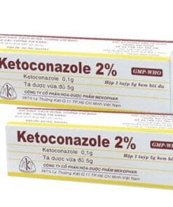 Ketoconazole 2% Cream Mekophar điều trị nấm da, viêm da tiết bã, nấm da đầu