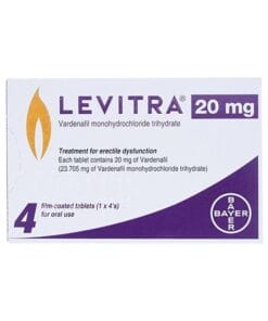 Levitra 20mg BAYER H/4v điều trị rối loạn cương dương