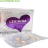 Levivina 10 (Vardenafil 10mg) hộp 1 vỉ x 4 viên điều trị rối loại cương dương nam giới