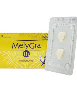 Thuốc MelyGra 1H (Vardenafil 20mg) điều trị rối loạn cương dương thế hệ mới ít tác dụng phụ