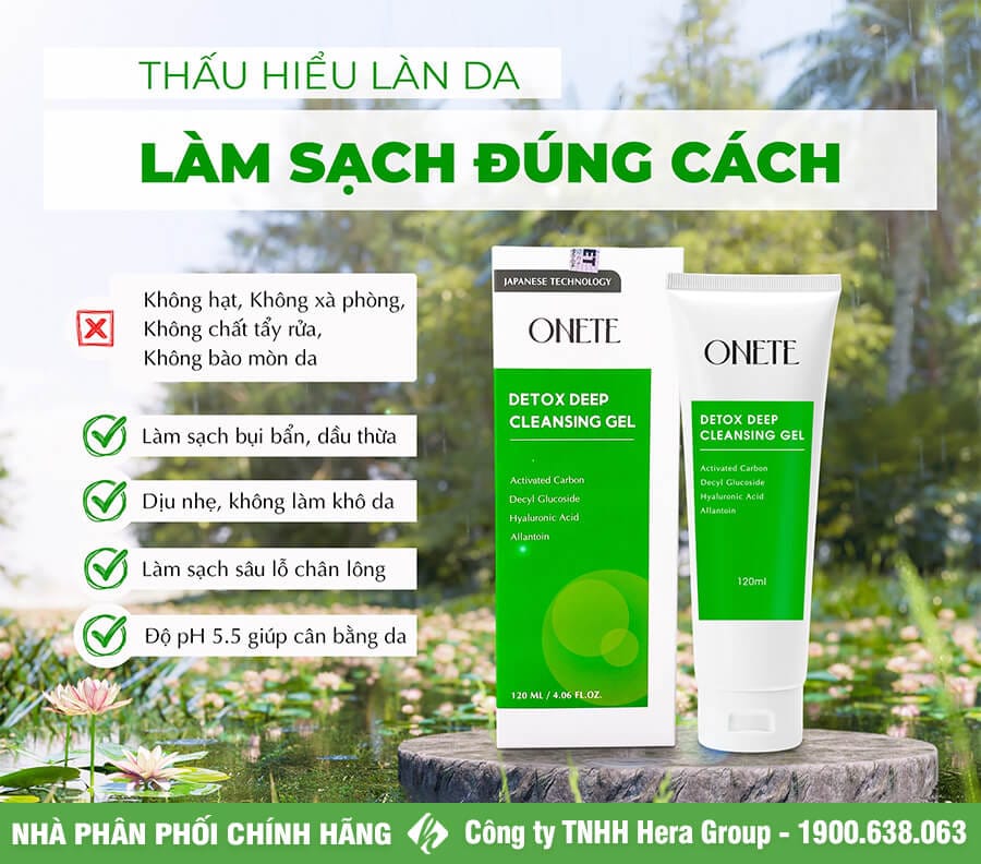 thành phần sữa rửa mặt onete myphamhera.com