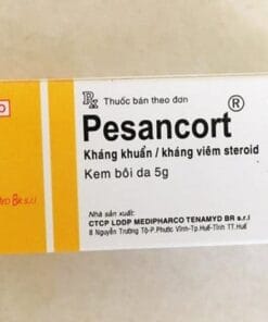 Thuốc Pesancort Cream 5g điều trị vảy nến, viêm da dị ứng nhiễm trùng, viêm da cơ địa