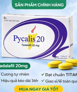 Pycalis 20 (Tadalafil 20mg)