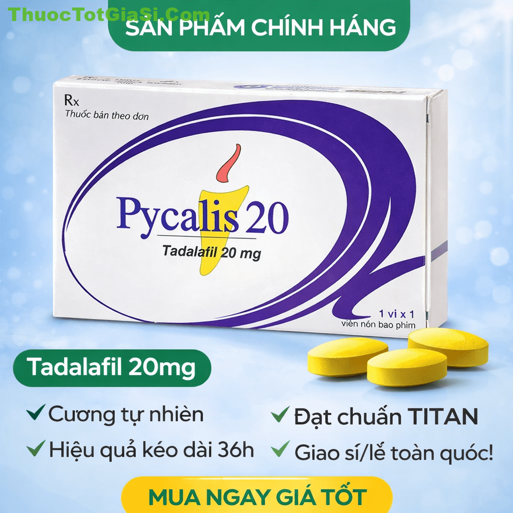 Pycalis 20 (Tadalafil 20mg) Pycalis 20 (Tadalafil 20mg)