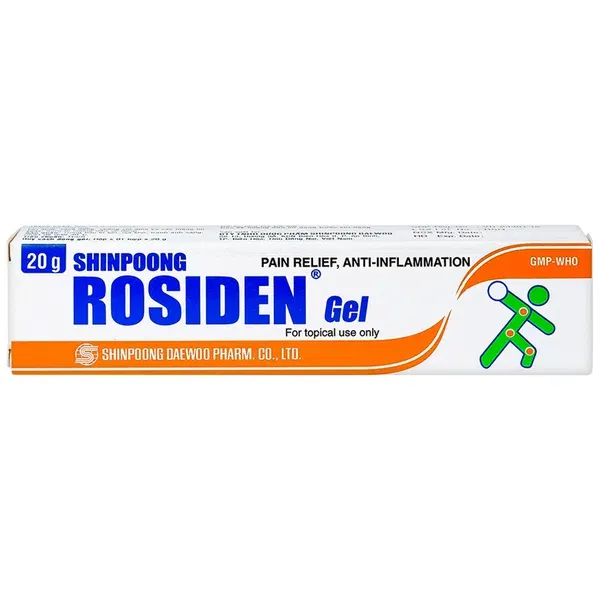 rosiden-gel-deawoo-han-quoc-giam-dau-va-khang-viem-20g-1880 rosiden gel deawoo han quoc giam dau va khang viem 20g 1880