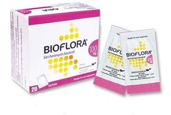Thuốc Bioflora 100mg điều trị và ngăn ngừa tiêu chảy cấp tái phát do nhiễm trùng đường ruột, Clostridium difficile hay do dùng kháng sinh 3 bioflora 100mg
