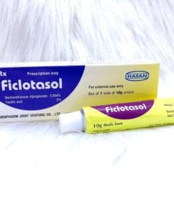Thuốc Ficlotasol 15g Hasan điều trị viêm da cơ địa nhiễm khuẩn, dị ứng da lở loét