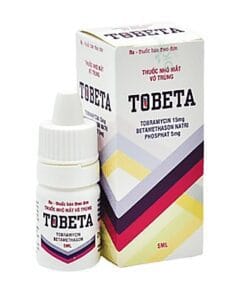 Thuốc nhỏ mắt TOBETA 5ml DK Pharma điều trị viêm ngứa mắt, đau mắt đỏ