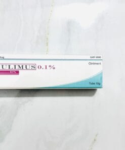 Thuốc mỡ bôi da Immulimus 0.1% trị eczema, viêm da cơ địa từ vừa đến nặng tuýp 10g