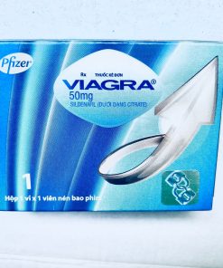 Viagra 50mg Pfizer Mỹ trị rối loạn cương dương (1 vỉ x 1 viên)
