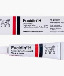 Fucidin H Cream LEO điều trị viêm da cơ địa, mẩn đỏ, chàm sữa, dị ứng da, côn trùng cắn (15g)