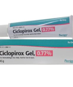 Ciclopirox Gel 0.77% điều trị nấm da, hắc lào, lang ben, viêm da tiết bã, nấm Candida