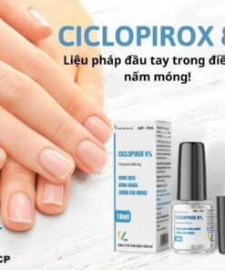 Ciclopirox 8% Trị Nấm Móng Tay Chân Chính Hãng – Giá Tốt | ThuocTotGiaSi