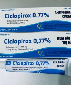 Ciclopirox 0,77% Cream VCP (Ciclopirox Olamine 1%) điều trị nấm da, nấm đồng tiền, nấm men 1 z5515575820253 96356b6a6b512599043d53274929eae8