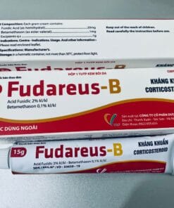 FUDAREUS B VCP Cream 15g điều trị chàm dị ứng, eczema, vảy nến (thay Fucicort) 1 z5515575825016 adcc2c4a0a1a12408a7df162815c9fac
