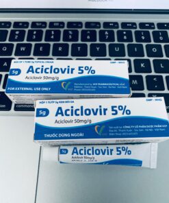 Aciclovir 5% Cream VCP (Acyclovir 5%) tuýp 5g điều trị nhiễm herpes (thủy đậu), sau phẩu thuật xăm môi, phu xăm 1 z5515575858853 2265936c0ac19d3e110db4693eb2b1eb