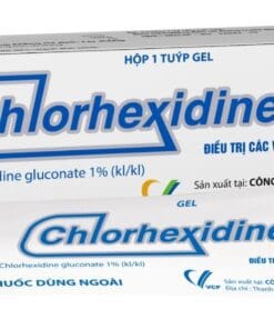 Gel CHLORHEXIDINE 1% VCP tuýp 20g điều trị nhiễm khuẩn răng miệng, sát trùng răng miệng, viêm nướu
