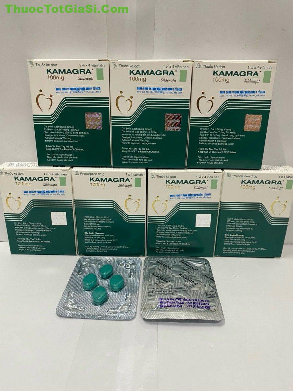 KAMAGRA 100 (Sildenafil 100mg) H/4v điều trị rối loại cương dương ở nam giới KAMAGRA 100 (Sildenafil 100mg) H/4v điều trị rối loại cương dương ở nam giới
