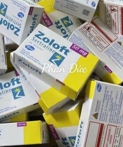 Zoloft (Sertraline 50mg) Pfizer điều trị trầm cảm, lo âu (1 vỉ x 30 viên)