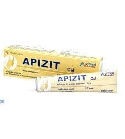Thuốc Apizit gel 10g (Adapalen 10mg) Apimed điều trị mụn trứng cá, mụn viêm, mụn bọc