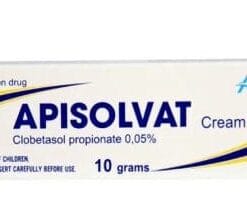 Kem bôi vảy nến Apisolvat cream (Clobetasol propionate 0.05%) Apimed tuýp 10g điều trị vảy nến, chàm, viêm da cơ địa, dị ứng da