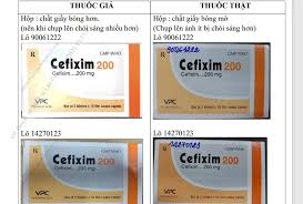 Phân biệt thuốc Cefixim 200 giả | thuoctotgiasi.com