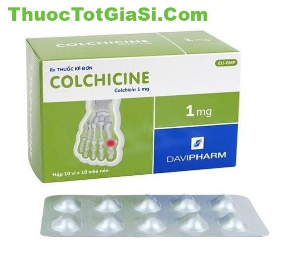 thuoc-colchicine-colchicin-1mg-davipharm-dieu-tri-benh-gut-cap-2339 Colchicine