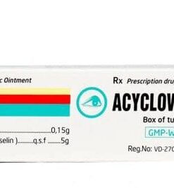Acyclovir 3% QUAPHARCO – Thuốc tra mắt điều trị viêm giác mạc Herpes hiệu quả