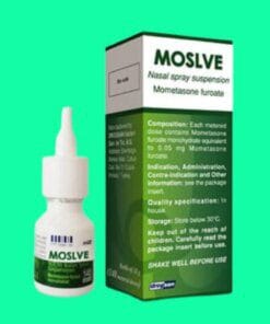 Thuốc Moslve 140 liều xịt (Mometasone furoate 50mcg) điều trị viêm mũi dị ứng