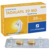 Tadalafil 20mg DAVIPHARM H/2v điều trị yếu sinh lý, xuất tinh sớm, rối loại cương dương