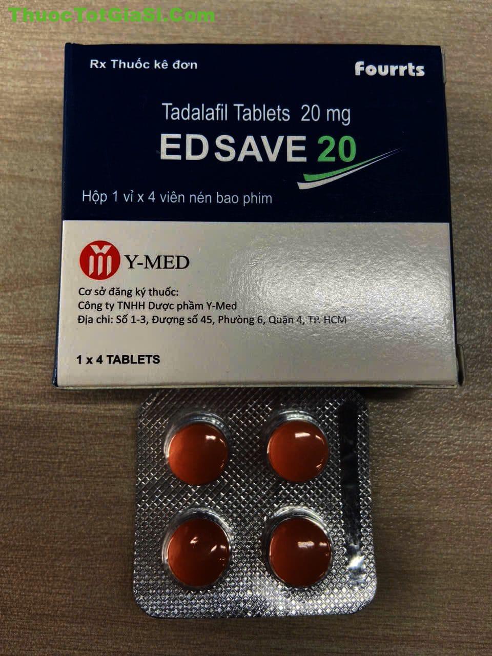 Edsave 20 Tadalafil 20mg Edsave 20 Tadalafil 20mg