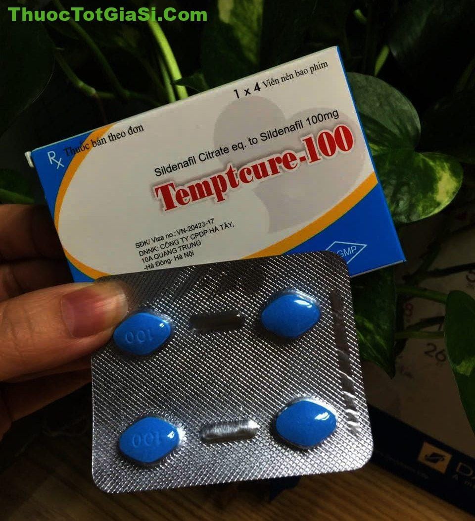 Temptcure 100 Sildenafil 100mg thuốc điều trị rối loạn cương dương Temptcure 100 Sildenafil 100mg thuốc điều trị rối loạn cương dương