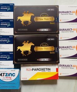 EDSAVE 20 (Tadalafil 20mg) H4v điều trị rối loạn cương dương, yếu sinh lý nam 3 Duraject 60, Testofe, Ciatic, Zinc max