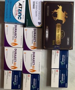 Thuốc Duraject 60 Allegens (Dapoxetine 60mg) h/4v điều trị xuất tinh sớm, xuất tinh nhanh ngoài mong muốn 8 Duraject 60, Testofe, Ciatic, Zinc max