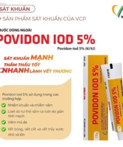 Thuốc bôi Povidon Iod 5% VCP sát khuẩn ngoài da
