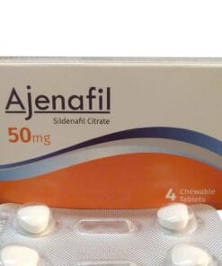 Thuốc Ajenafil 50mg (Sildenafil citrate) h/4v điều trị rối loạn cương dương nam giới